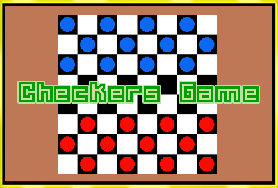 Checkers Game main cover image